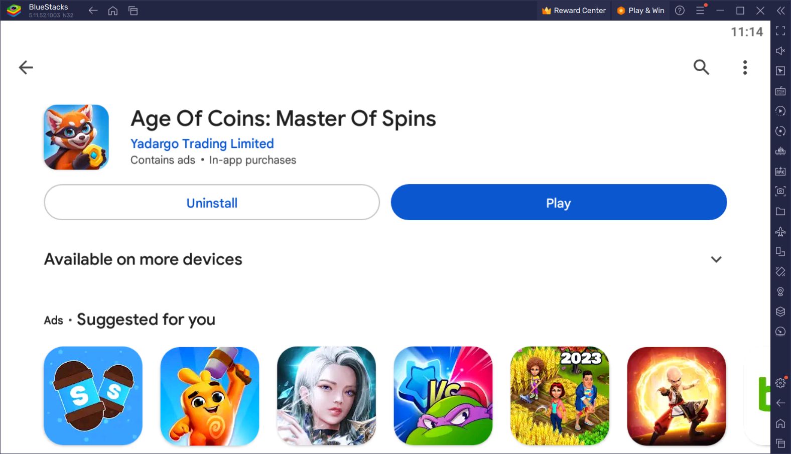 Gioca a Age Of Coins: Master Of Spins su BlueStacks: Una Guida per Principianti