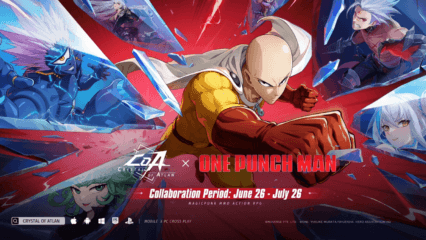 Crystal of Atlan – Guia do evento de colaboração com o One Punch Man