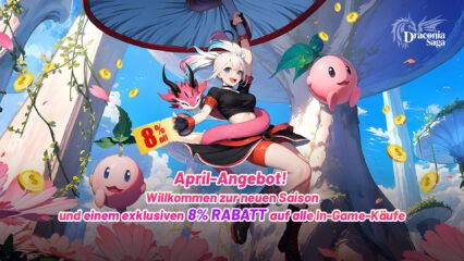 Draconia Saga – Spare 8% auf alle In-Game-Käufe!