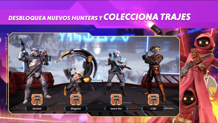 Star Wars: Hunters - Lista de personajes: los mejores personajes clasificados por clase