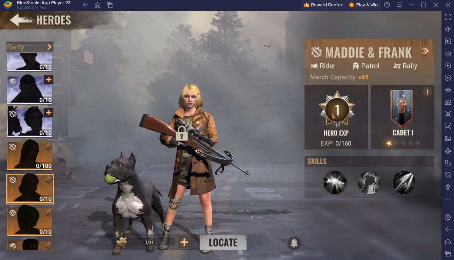 Survival Rush: Zombie Outbreak – 最佳角色的等級列表