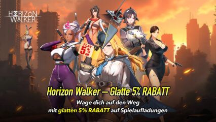 Horizon Walker – 5% RABATT auf alle In-App-Käufe!