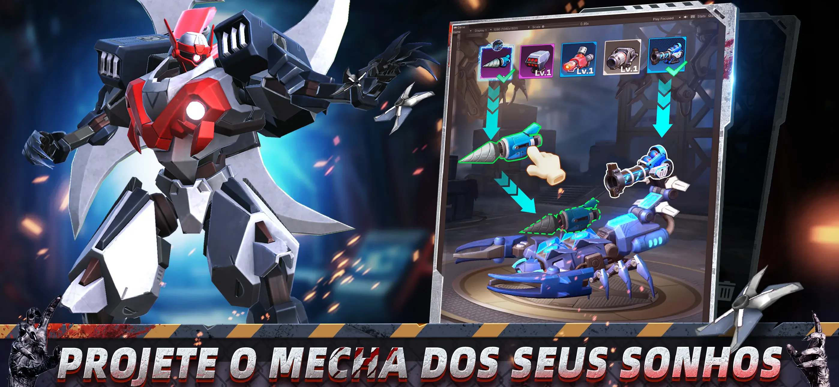 Mech Assemble: Zombie Swarm Dicas e truques avançados