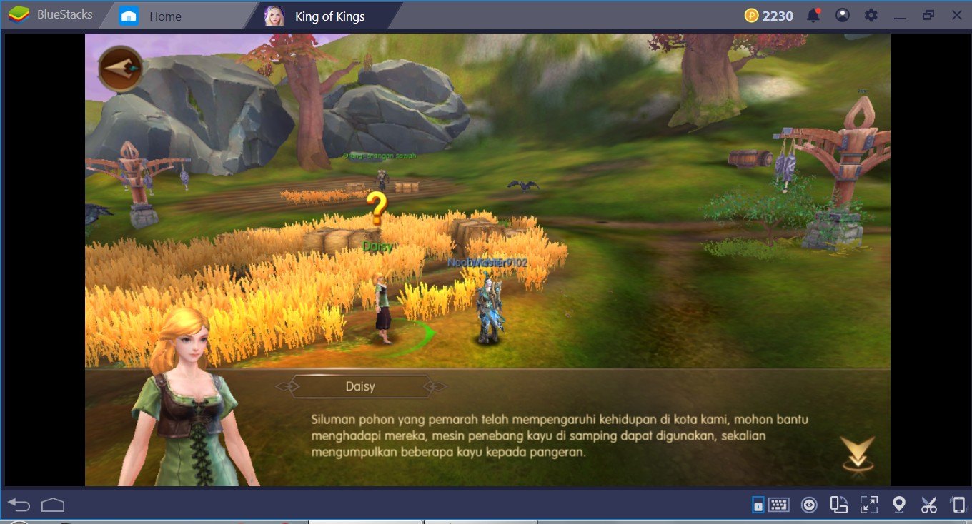 Cara Pemula Keren Main King of Kings di PC dengan Bluestacks
