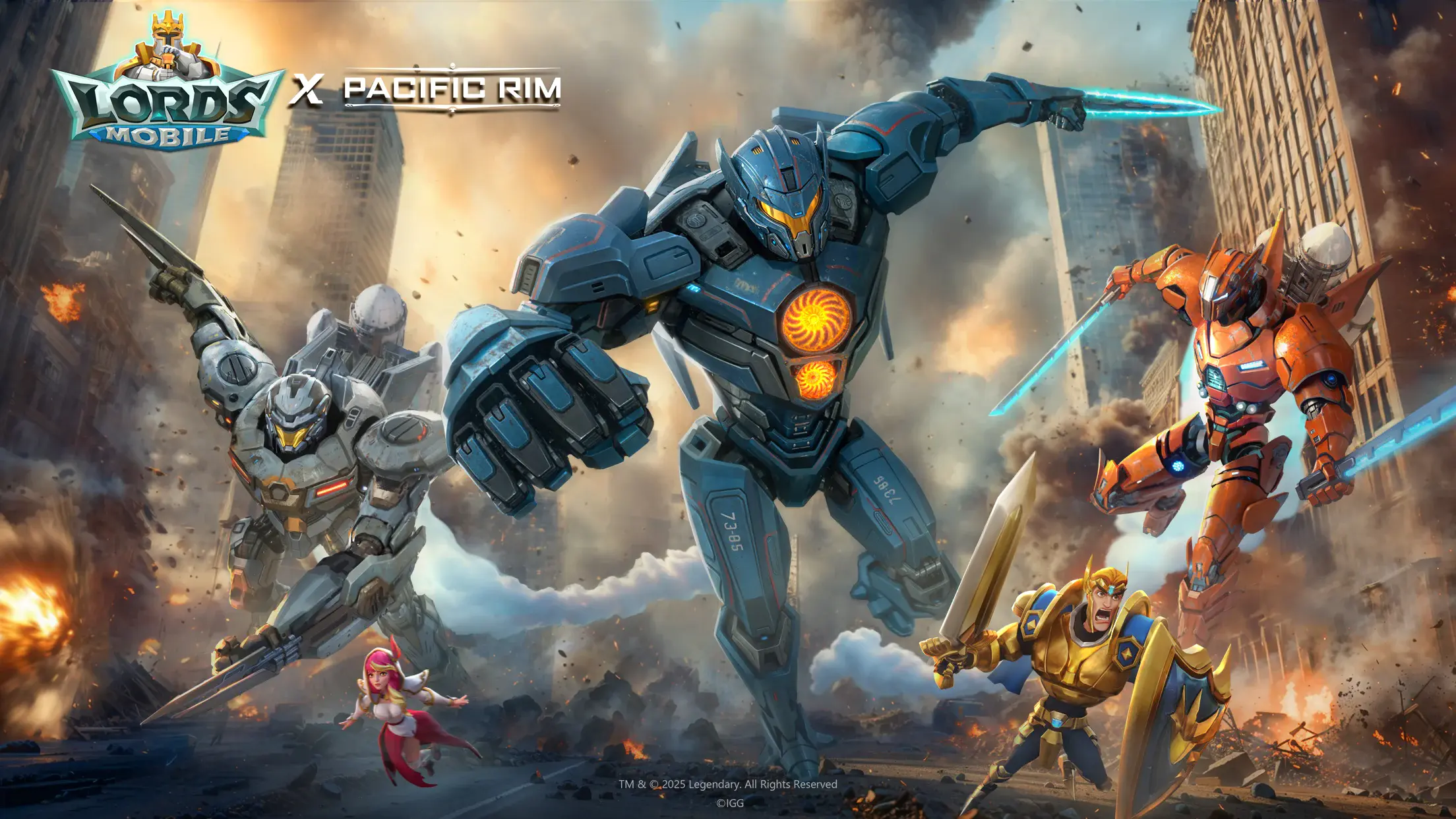 Lords Mobile: Pacific Rim War – Qué esperar de la colaboración de junio de 2025